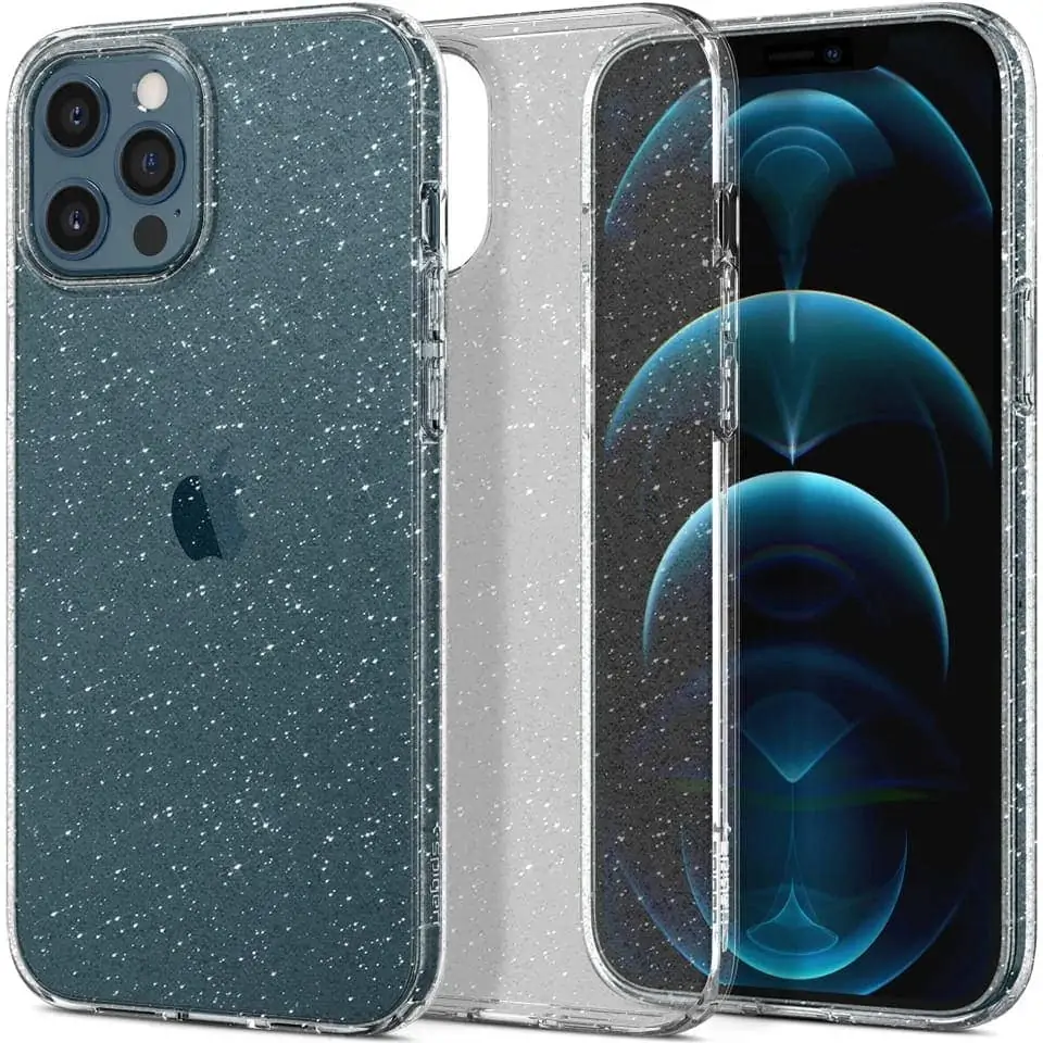 Etui do iPhone 11 Pro z brokatem ochronne cienkie przeźroczyste glitter