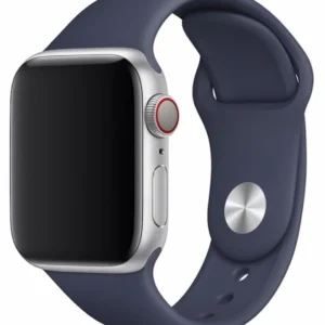 sportowy pasek silikonowy do zegarka apple watch series 3 9 / se 38/40/41mm niebieski (kopia)