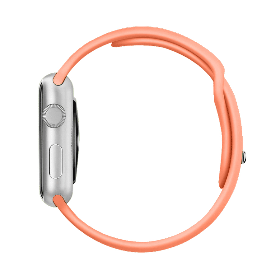 Sportowy pasek silikonowy do zegarka Apple Watch Ultra 1-2 / Series 4-10 / SE 44/45/46/49mm pomarańczowy