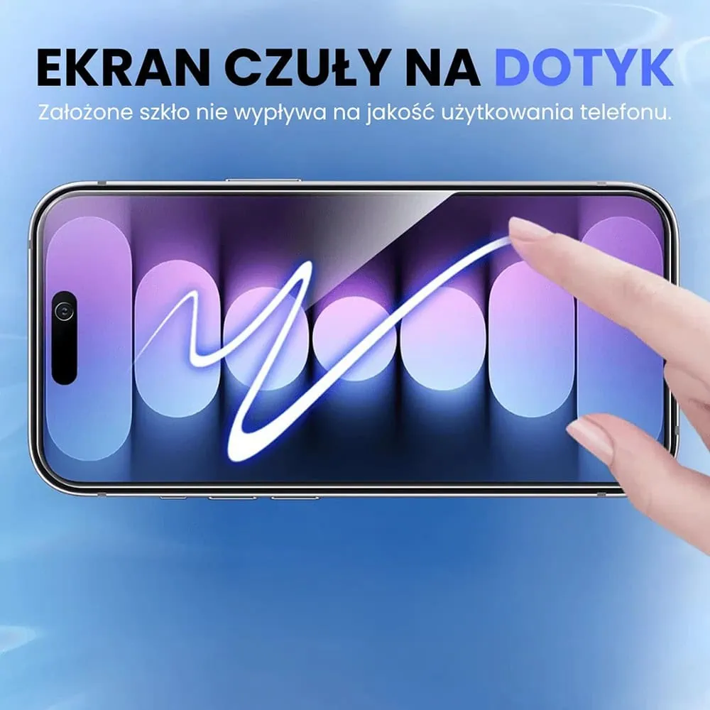 Szkło hartowane 5D z filtrem przyciemniającym Privacy do iPhone 16 Pro