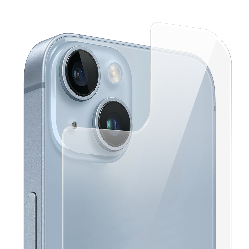 Szkło hartowane 9H wzmacniane na tył obudowy do iPhone 14