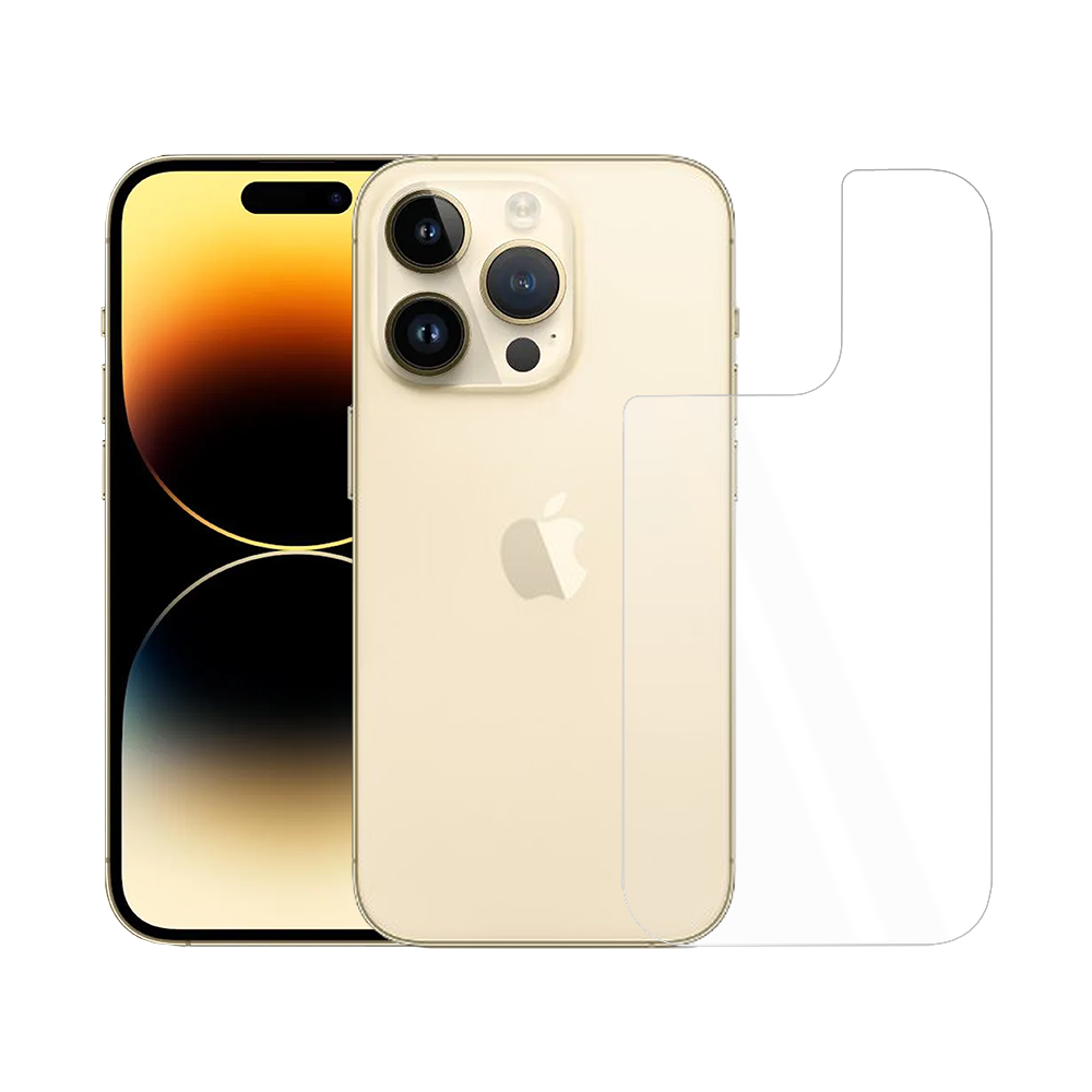 Szkło hartowane 9H wzmacniane na tył obudowy do iPhone 14 Pro