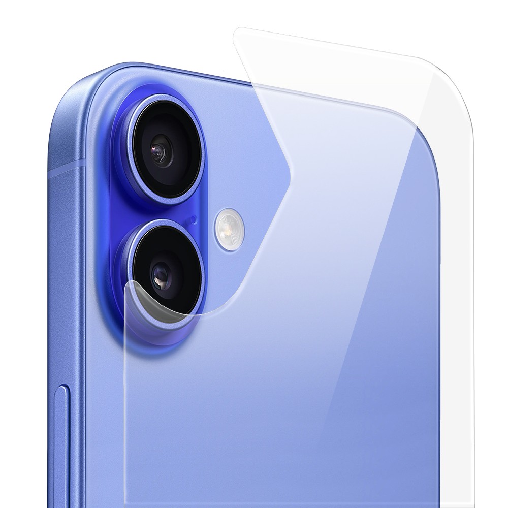 Szkło hartowane 9H wzmacniane na tył obudowy do iPhone 16 Plus