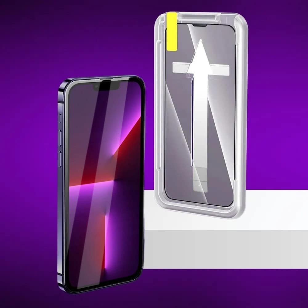 Szkło hartowane na ekran 9H do iPhone 13 Pro z aplikatorem