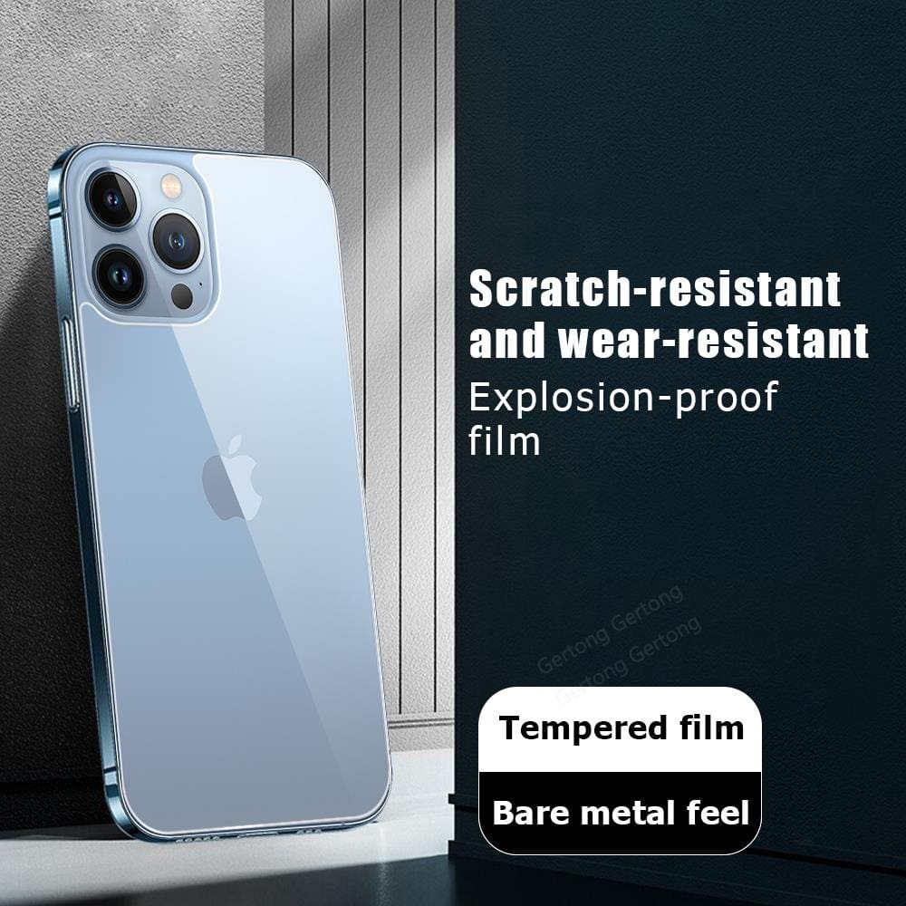 Szkło hartowane 9H wzmacniane na tył obudowy do iPhone 13 Pro Max