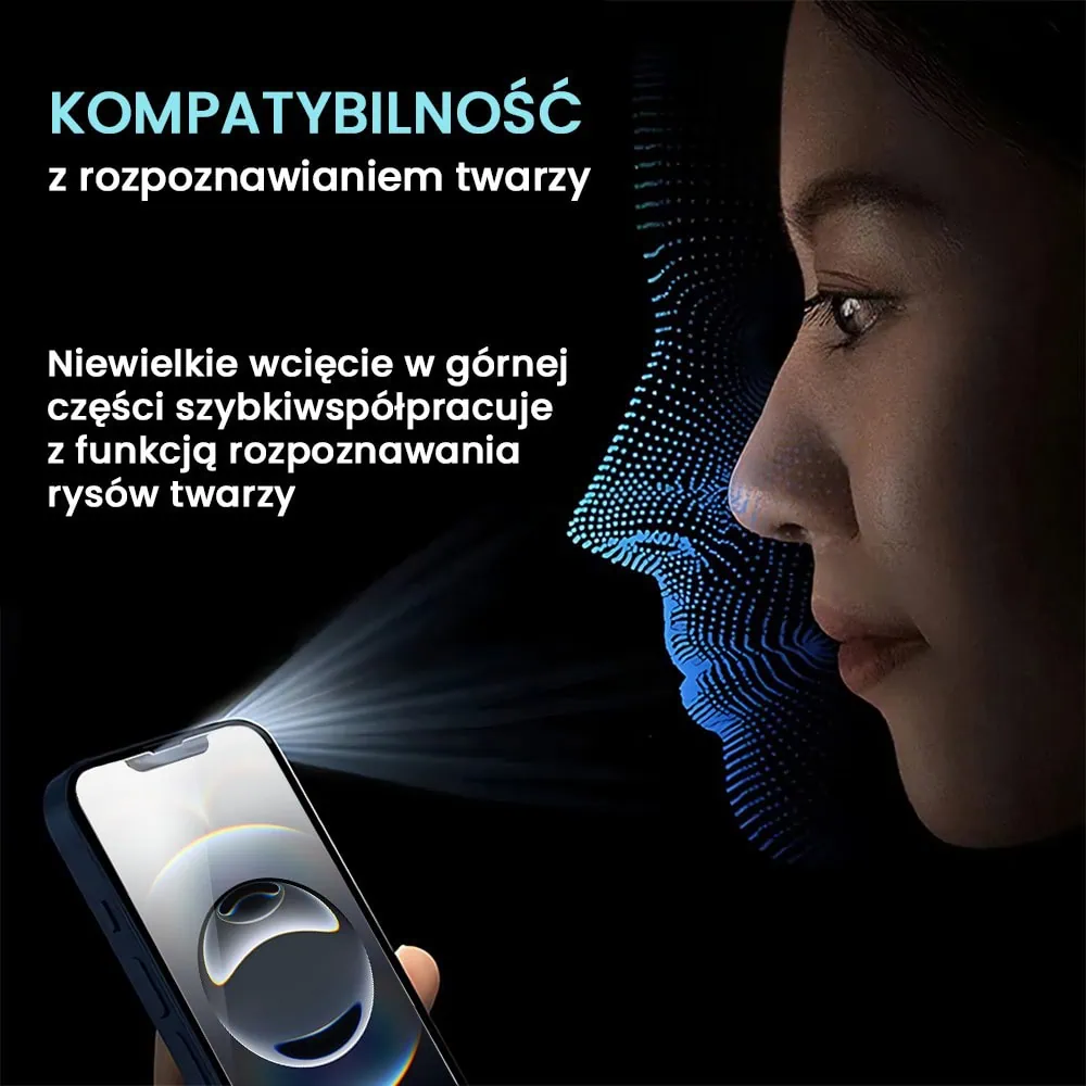 Szkło hartowane wzmacniane 9H na ekran do iPhone 16e