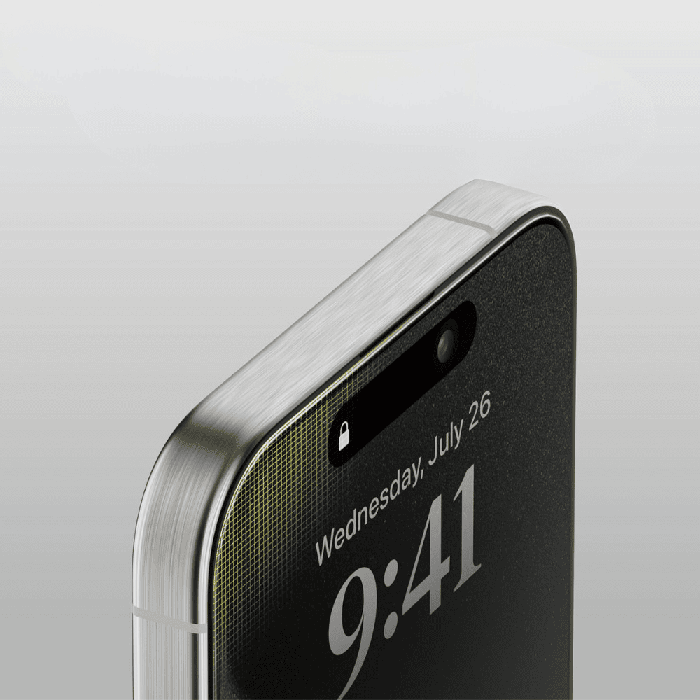 Szkło hybrydowe z powłoką polimerową do iPhone 15 Pro