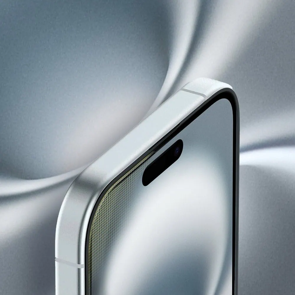 Szkło hybrydowe z powłoką polimerową do iPhone 16 Plus