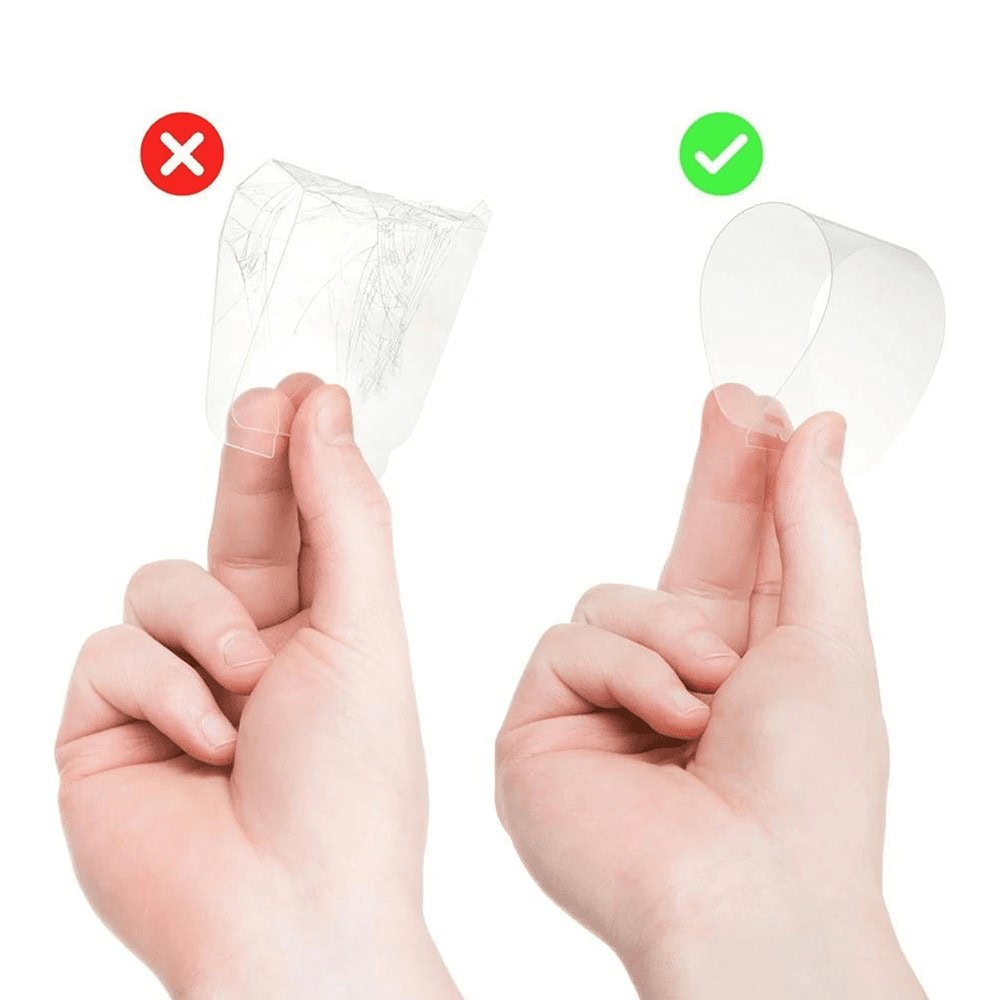 Szkło hybrydowe z powłoką polimerową do iPhone 16 Plus