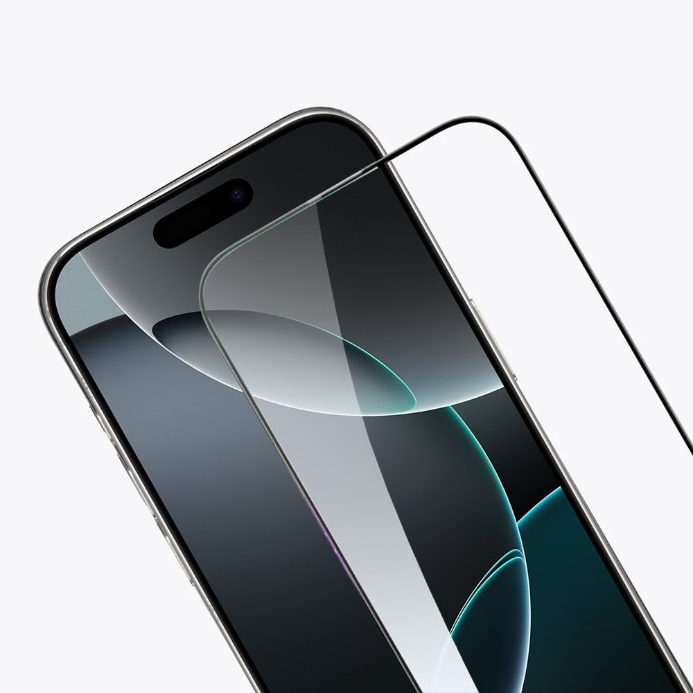 Szkło najtrwalsze kompozytowe z powłoką ceramiczną na cały ekran 5D z ramką do iPhone 16 Pro Max