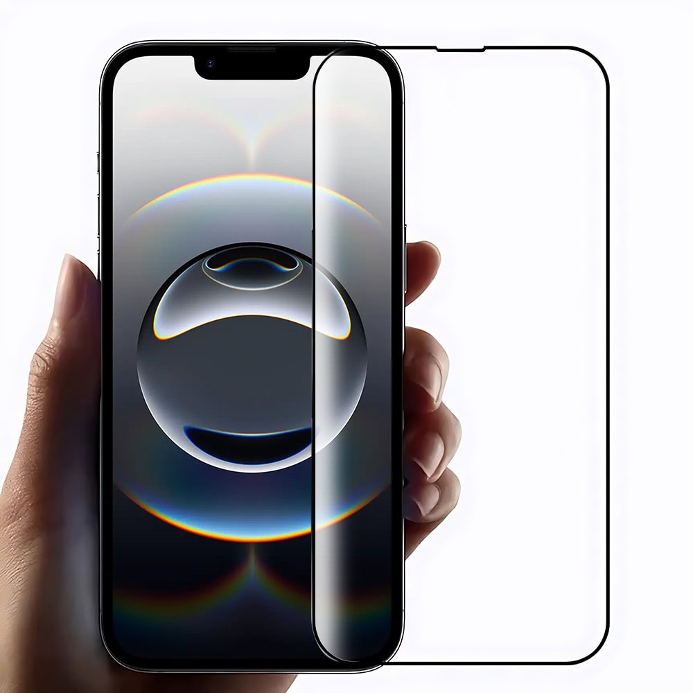 Szkło najtrwalsze kompozytowe z powłoką ceramiczną na cały ekran 5D z ramką do iPhone 16e