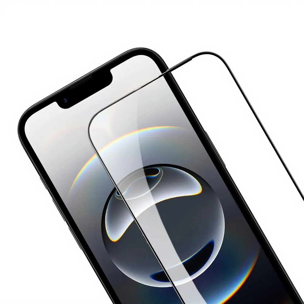 Szkło najtrwalsze kompozytowe z powłoką ceramiczną na cały ekran 5D z ramką do iPhone 16e