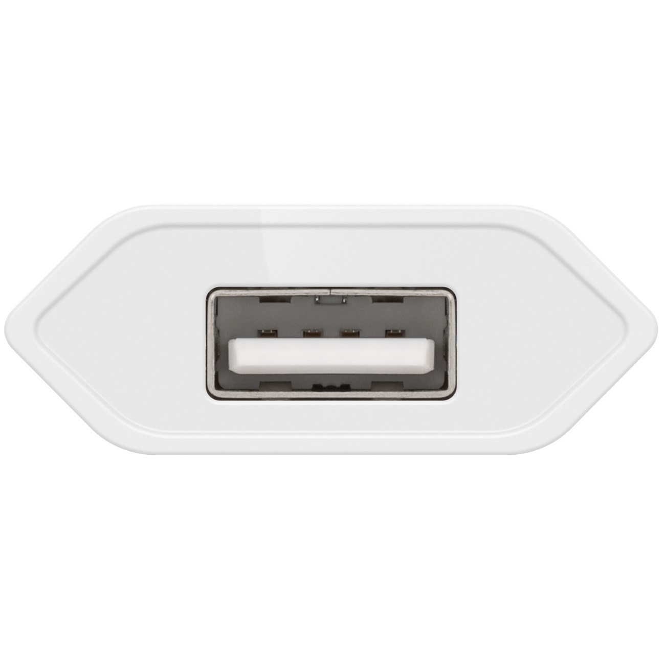 Ładowarka sieciowa USB 1A 5V, biała