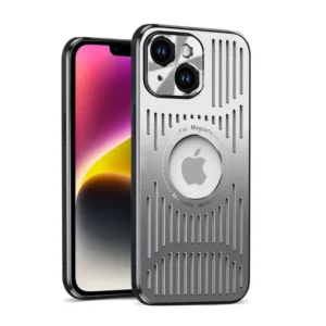 etui do iphone 14 metal defender magsafe z osłoną aparatu metalowe głęboka czerń (kopia)