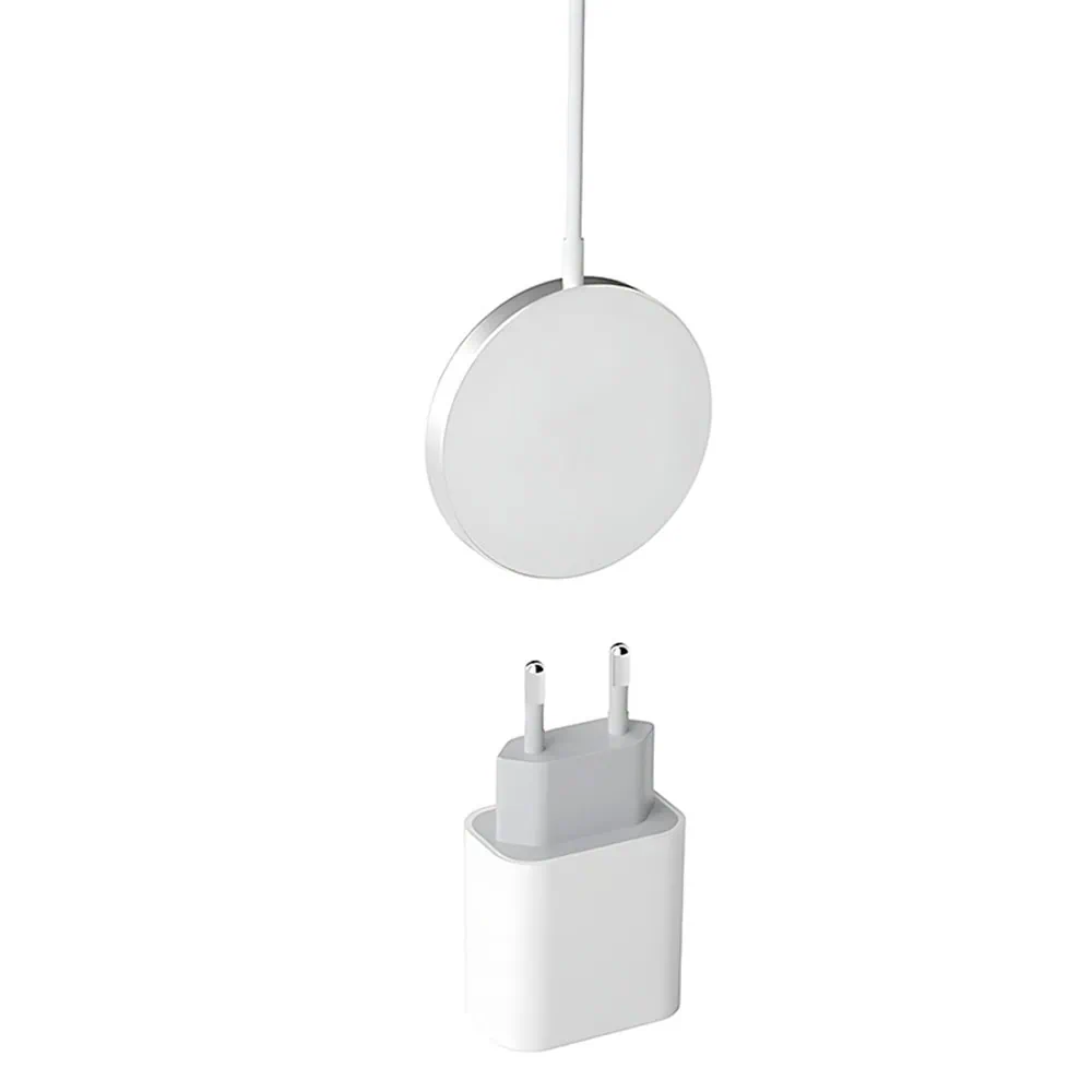 Zestaw ładowarka magnetyczna do MagSafe iPhone 16/15/14/13/12(Mini/Plus/Pro/Pro Max) z ładowarką sieciową do szybkiego ładowania