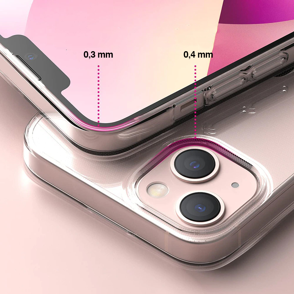 Etui do iPhone 14 Plus silikonowe transparentne