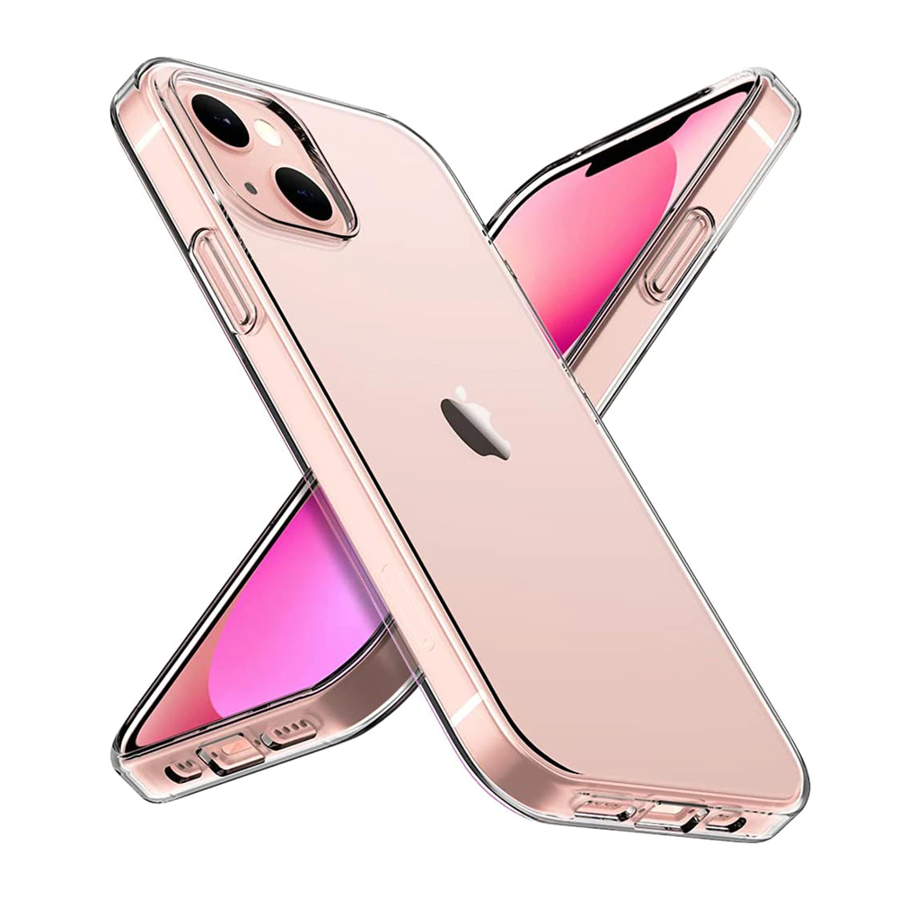 Etui do iPhone 13 ever CLEAR hybrid cienkie, odporne na żółknięcie, przeźroczyste