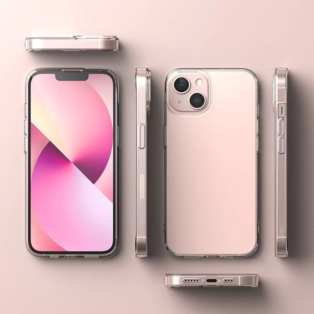 Etui do iPhone 14 Plus silikonowe transparentne