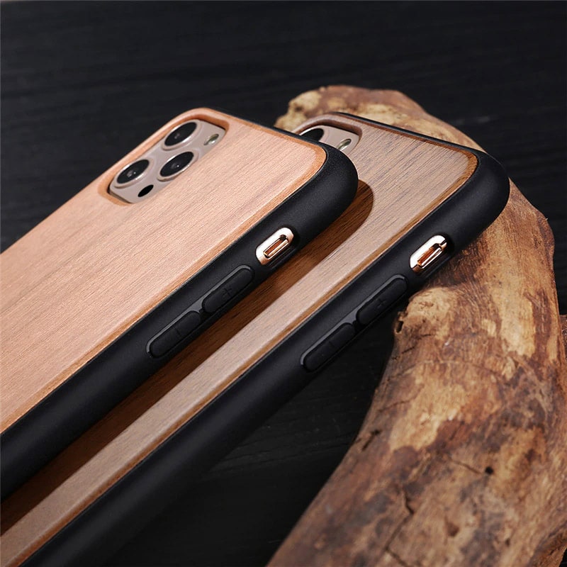 Etui do iPhone 12 Pro Max prawdziwe drewno – bambus