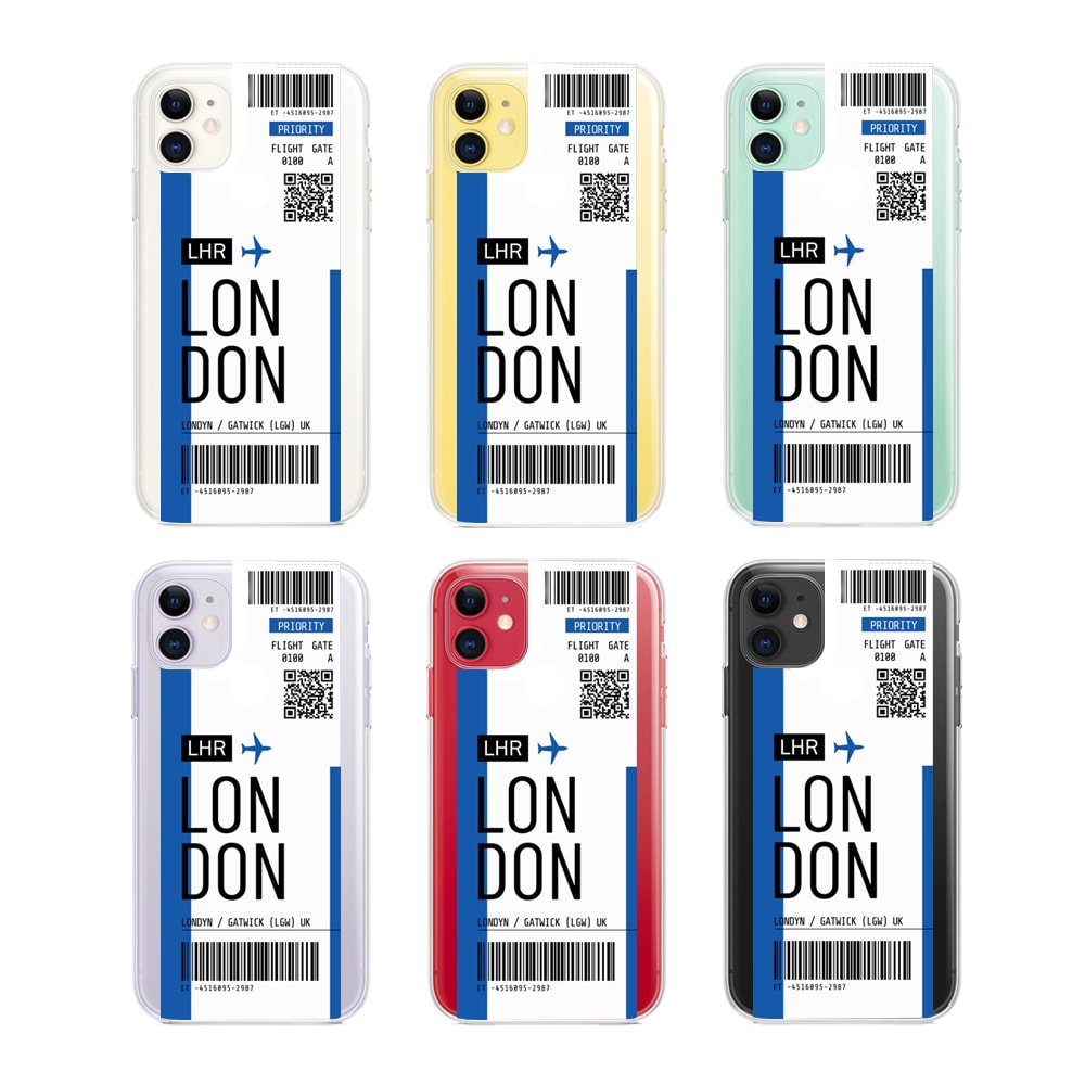 Etui do iPhone 11 bilet lotniczy do Londynu