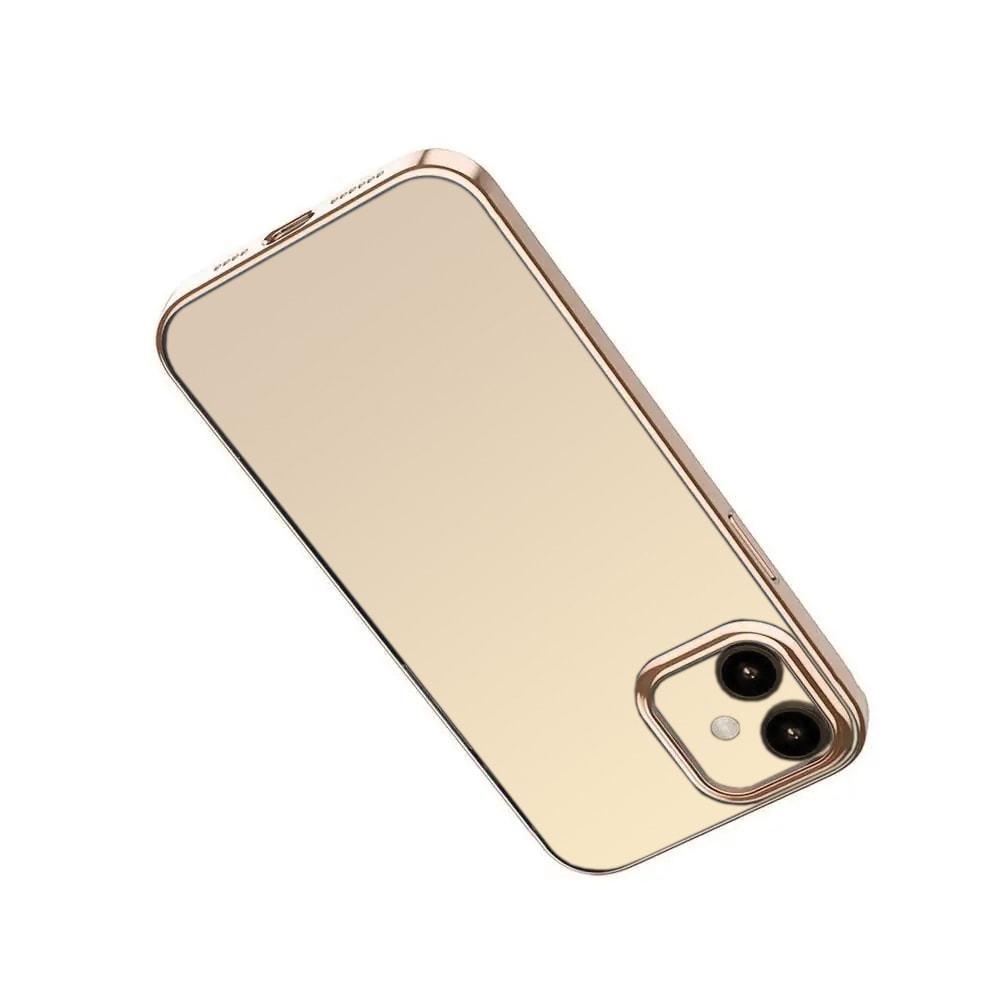 Etui do iPhone 13 Pro Max Slim gold dream przeźroczyste czerwone złoto (OUTLET)