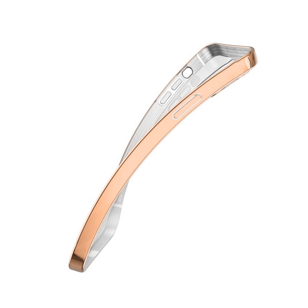 Etui do iPhone 13 Pro Max Slim gold dream przeźroczyste czerwone złoto (OUTLET)