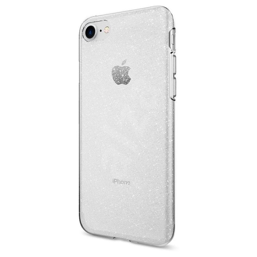Etui do iPhone SE2022/SE2020/8/7 z brokatem ochronne przeźroczyste glitter