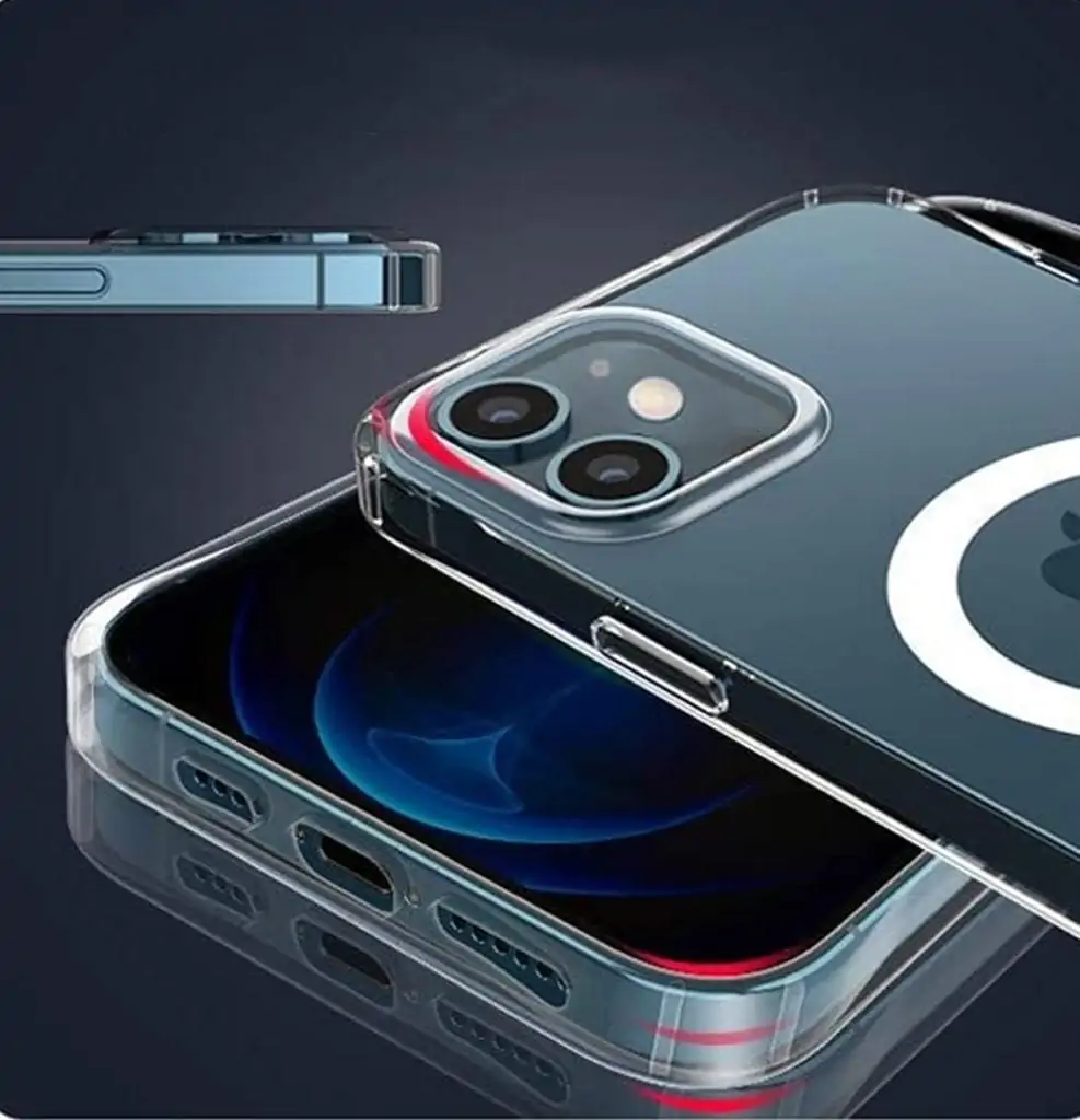 Etui do iPhone 12 Mini przeźroczyste z MagSafe