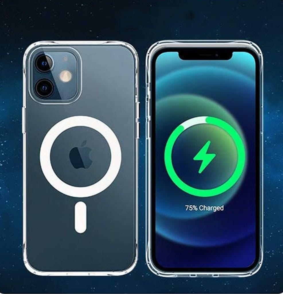 Etui do iPhone 12 Mini przeźroczyste z MagSafe