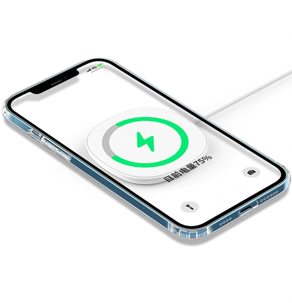 Etui do iPhone 12 Mini przeźroczyste z MagSafe