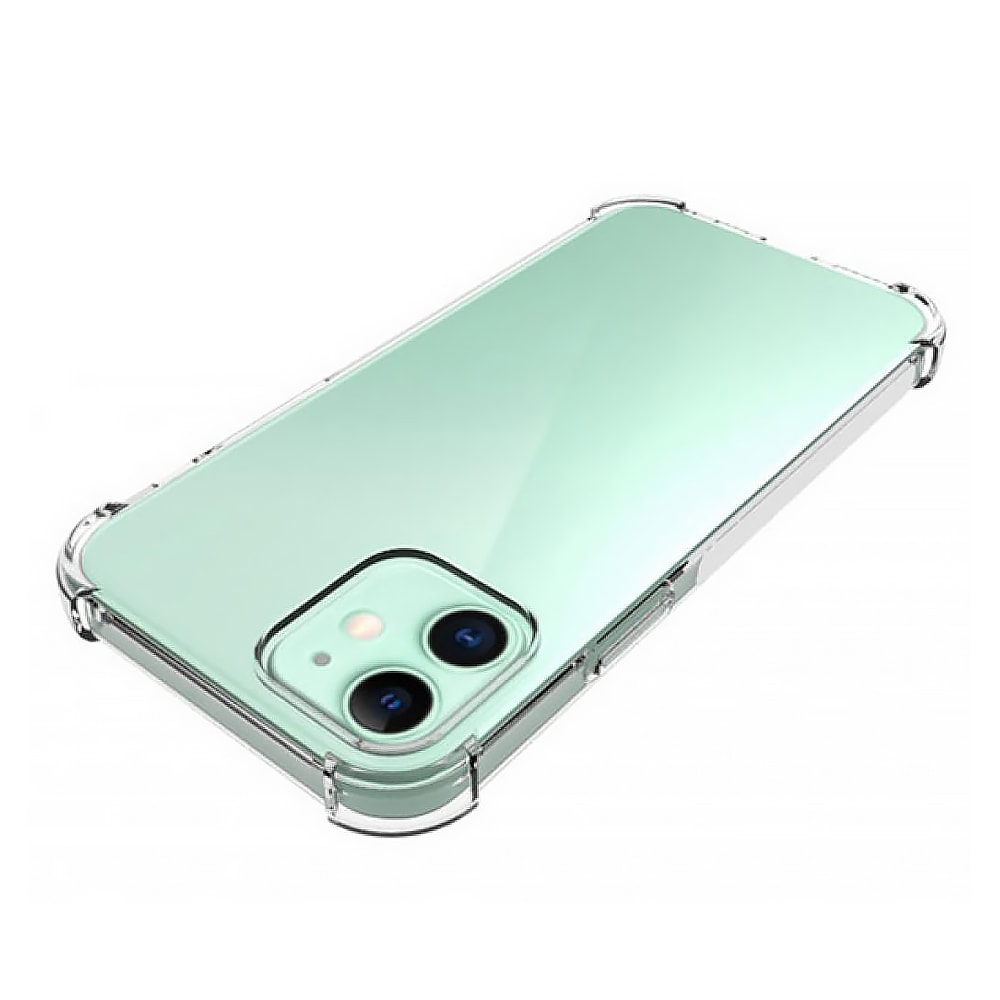 Etui do iPhone 12 Mini pancerne anti-shock ze wzmocnionymi krawędziami, przeźroczyste