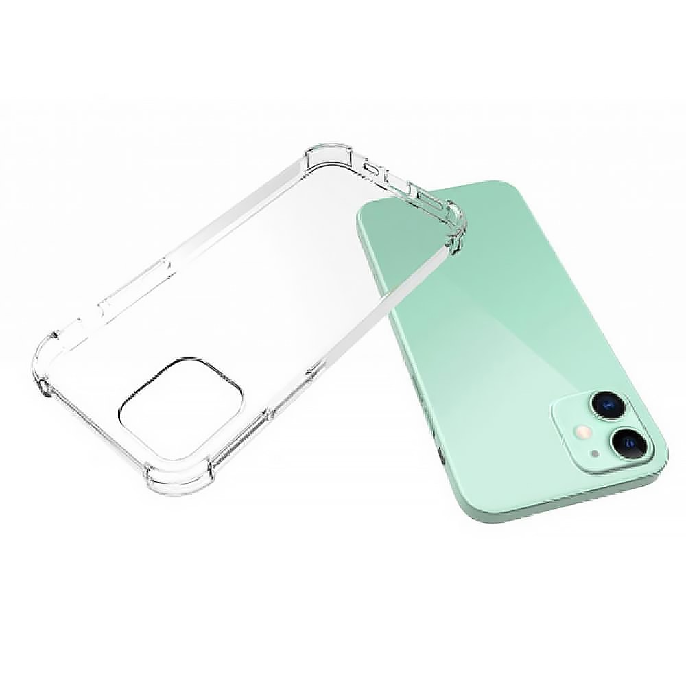 Etui do iPhone 12 Mini pancerne anti-shock ze wzmocnionymi krawędziami, przeźroczyste