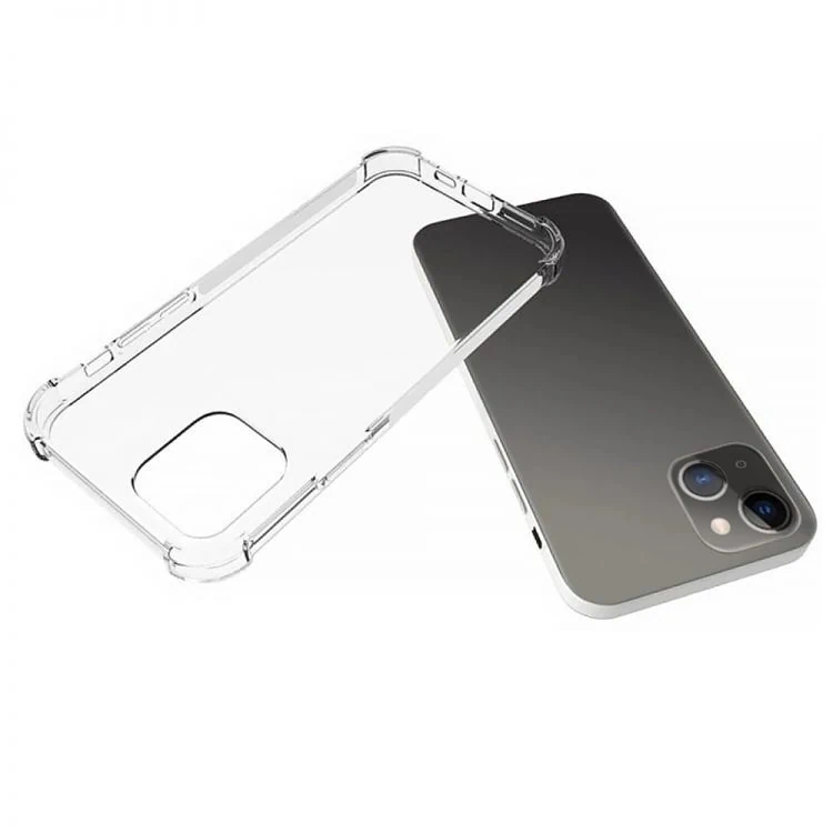 Etui do iPhone 13 Mini pancerne anti-shock ze wzmocnionymi krawędziami, przeźroczyste