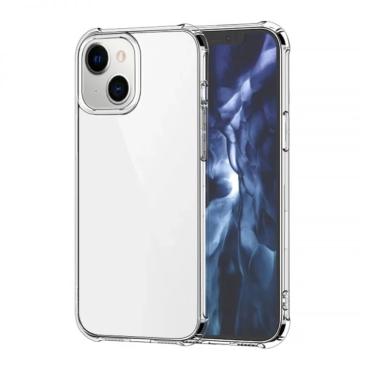 Etui do iPhone 13 Mini pancerne anti-shock ze wzmocnionymi krawędziami, przeźroczyste