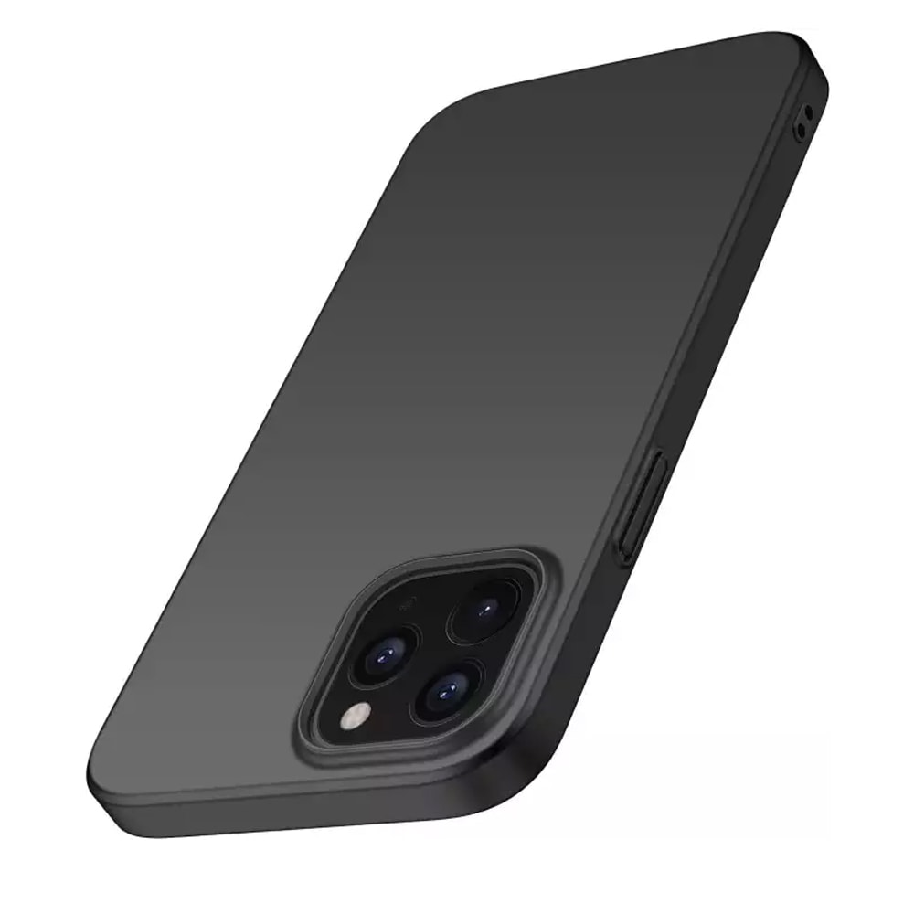 Etui do iPhone 12 Pro Skin Matt satynowe ultra cienkie, czarne