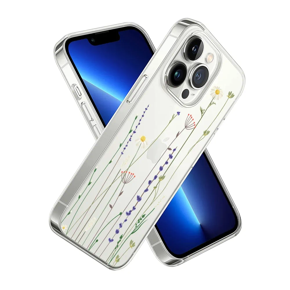 Etui do iPhone 13 Pro wiosenne kwiaty