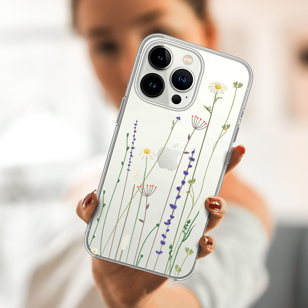 Etui do iPhone 13 Pro wiosenne kwiaty