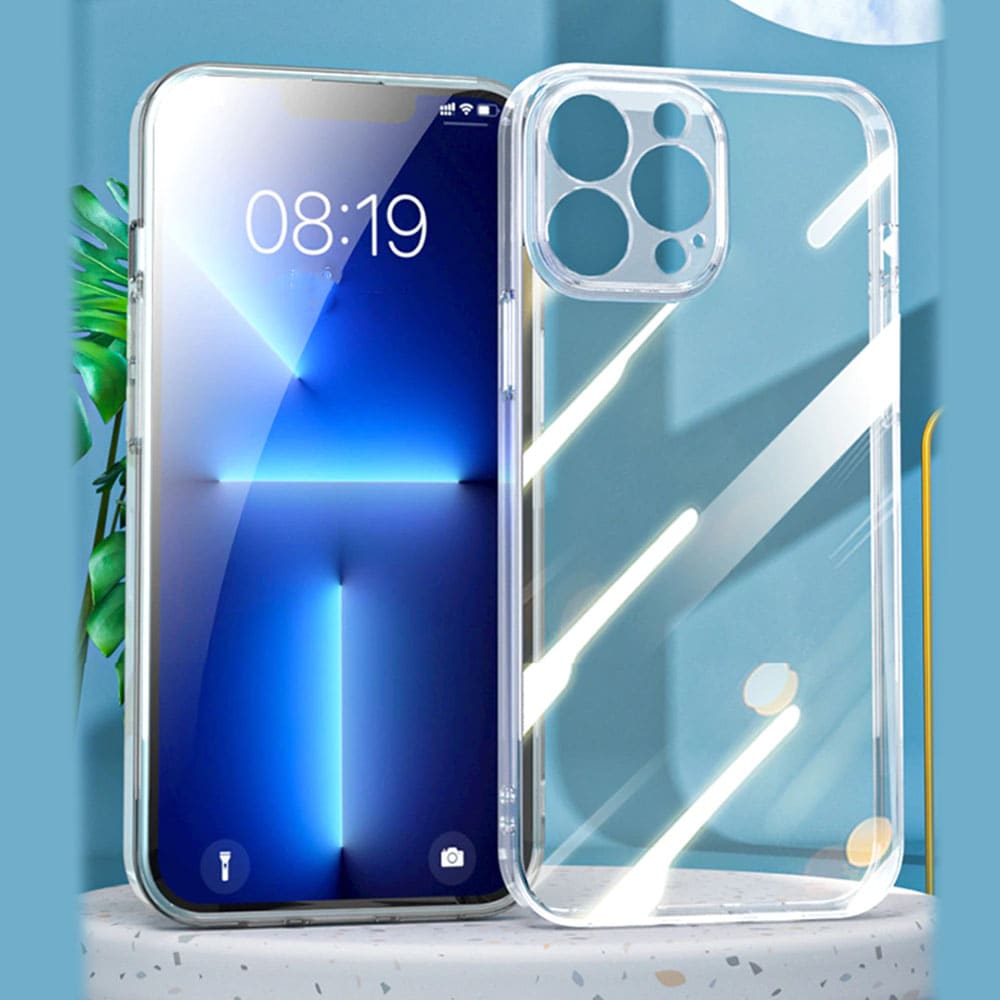 Etui do iPhone 13 Pro Crystal Cam przeźroczyste transparentne, ochrona kamery