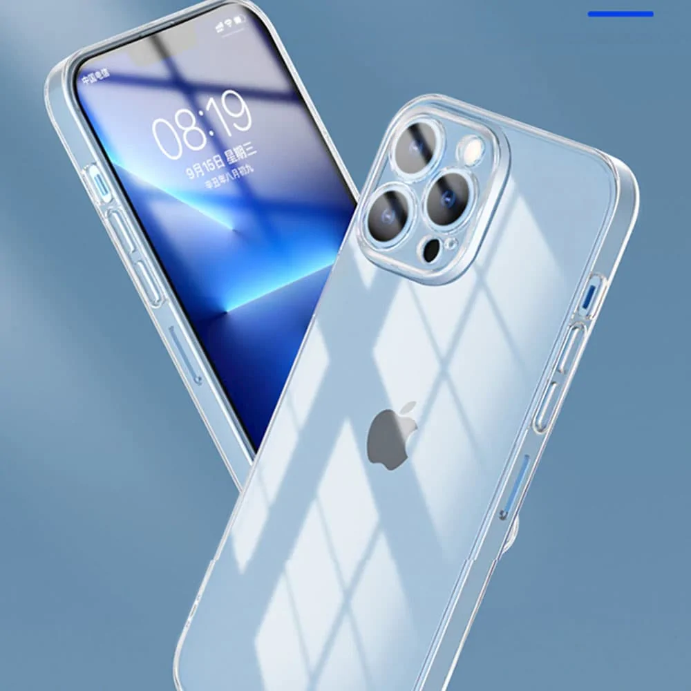 Etui do iPhone 13 Pro Crystal Cam przeźroczyste transparentne, ochrona kamery