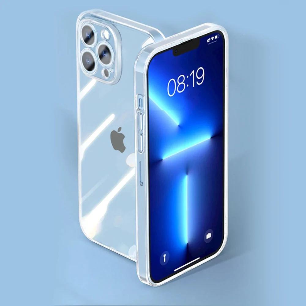 Etui do iPhone 13 Pro Crystal Cam przeźroczyste transparentne, ochrona kamery