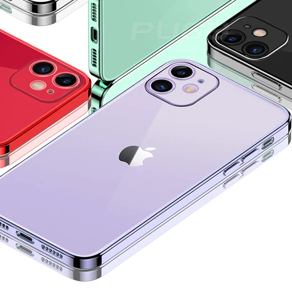 Etui do iPhone 13 Mini premium violet z osłoną kamery, fioletowe (OUTLET)