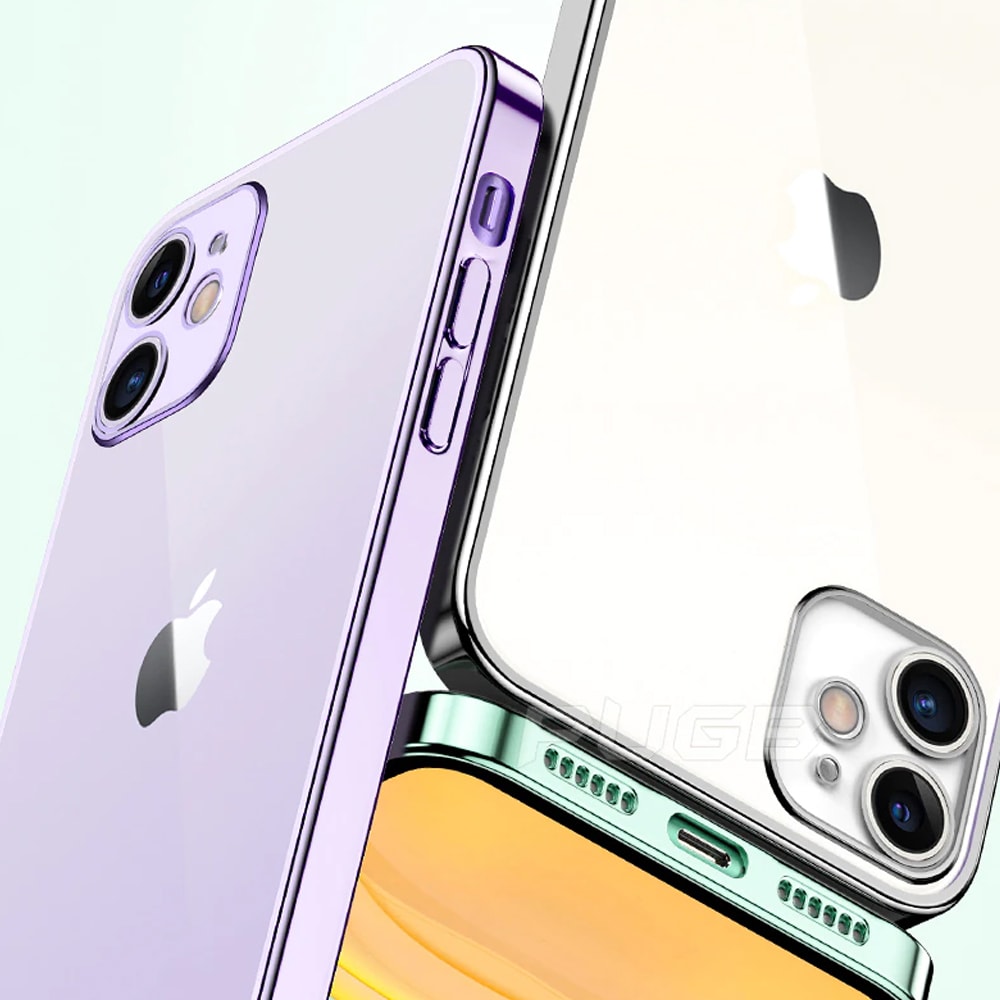 Etui do iPhone 13 Mini premium violet z osłoną kamery, fioletowe (OUTLET)