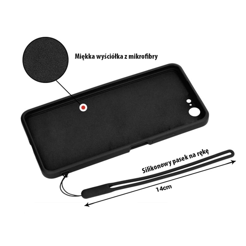 Etui do iPhone SE2022/SE2020/8/7 Magnetic Ring matowe nie widać śladów, uchwyt magnetyczny, purpurowy