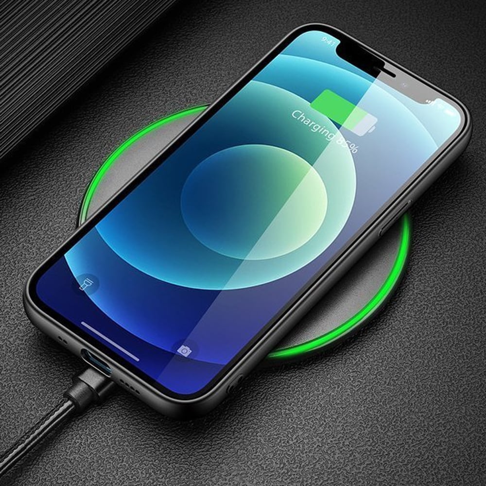 Etui do iPhone 13 mini materiałowe niebrudzące, czarne