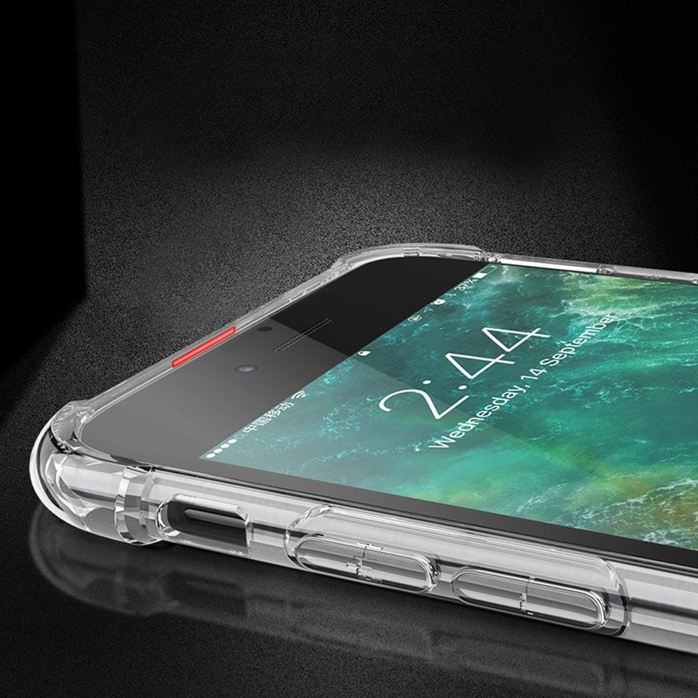 Silikonowe etui do iPhone XS Max anti-shock, przeźroczysta obudowa