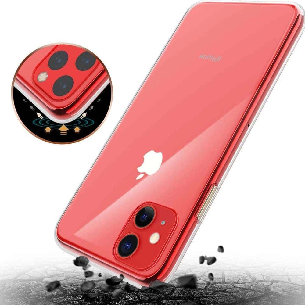 Etui do iPhone 11 silikonowe przeźroczyste