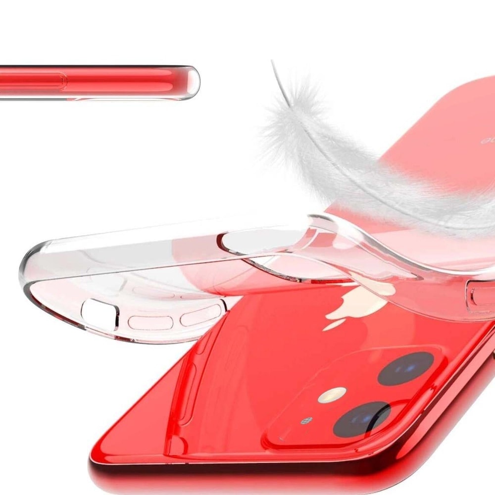 Etui do iPhone 11 silikonowe przeźroczyste