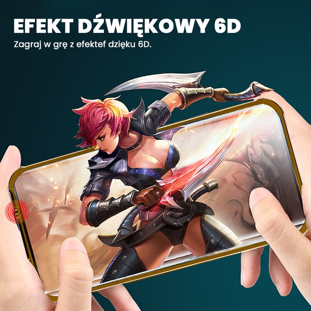 Etui do iPhone 12 MagSafe Protect transparentne ze złotą ramką (OUTLET)