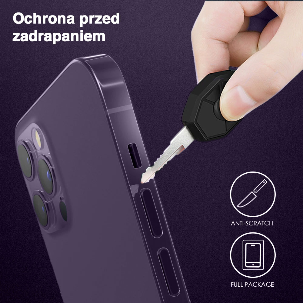 Folia hydrożelowa do iPhone 14 Pro Max na ramkę telefonu