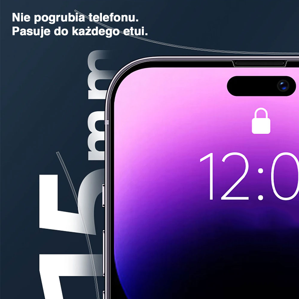 Folia hydrożelowa do iPhone 14 Pro Max na ramkę telefonu